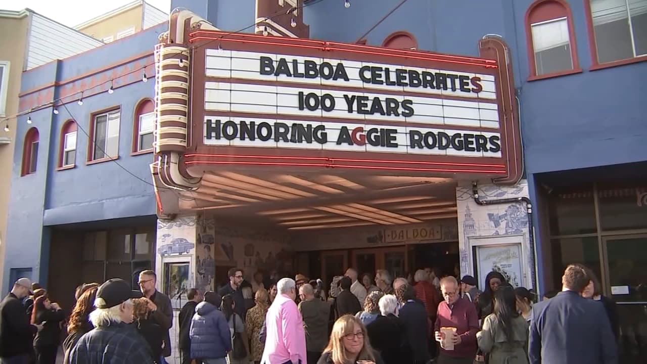 SF kỷ niệm 100 năm Nhà hát Balboa mang tính biểu tượng với bức tranh tường mới, sự tôn vinh