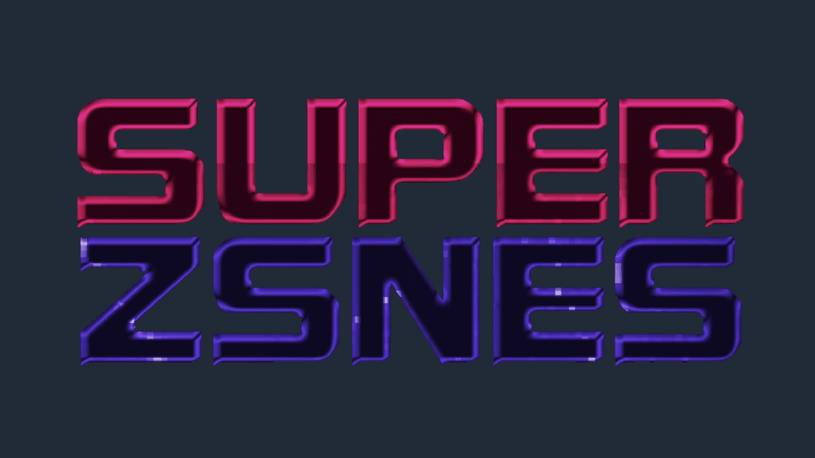 "Super ZSNES" là một sản phẩm thử nghiệm trình giả lập SNES hiện đại từ các nhà phát triển ban đầu