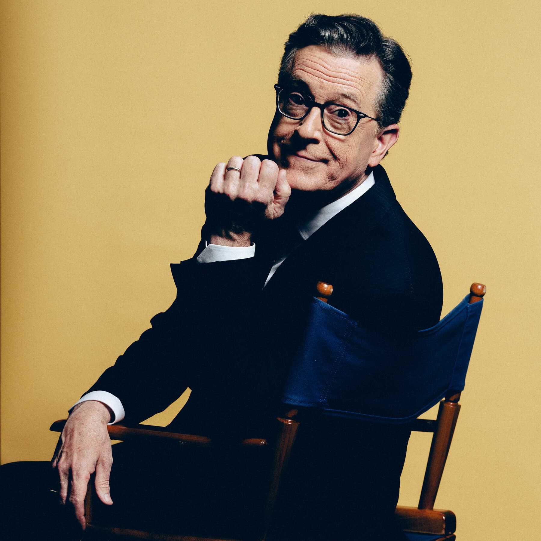 Stephen Colbert đã sẵn sàng để treo nó lên